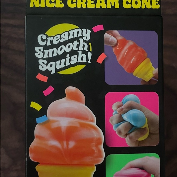 BRAND NEW SEALED!! Nee Doh Nice Ice Cream Cone Squishy Toy!!! - Picture 8 of 10